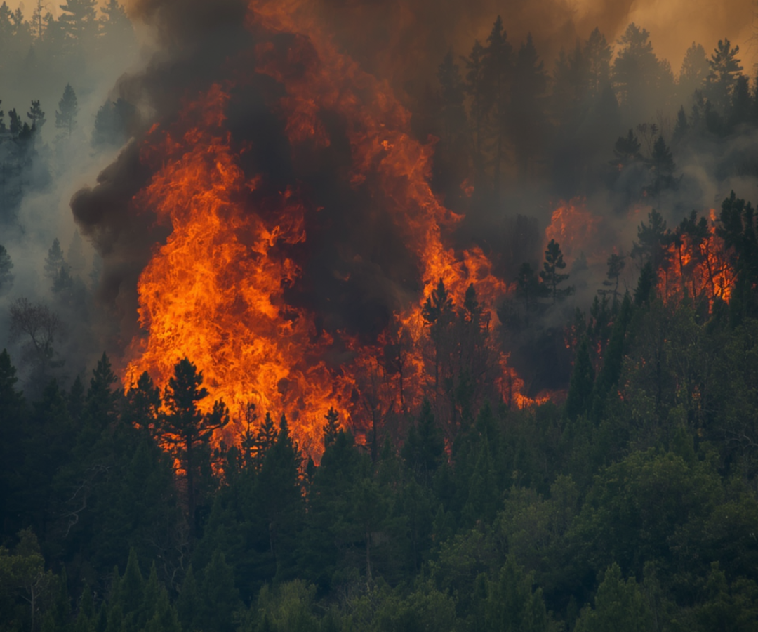 Incendio forestal