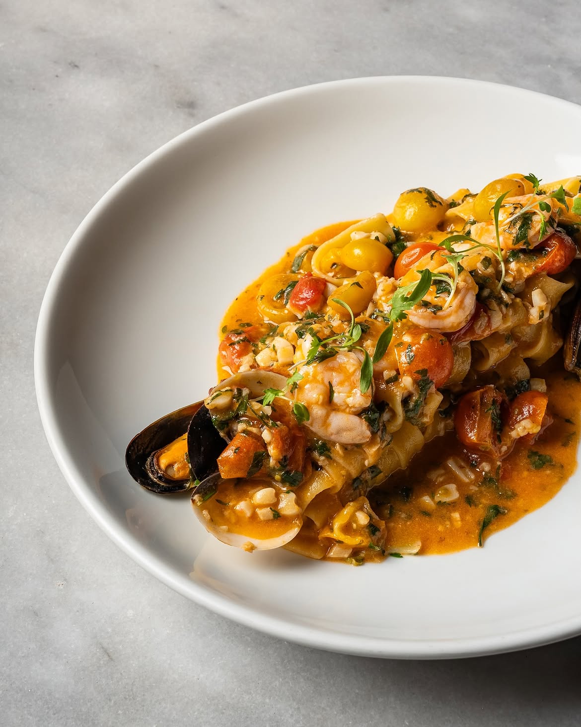 Fettuccine Frutti di Mare, un viaje al Mediterráneo
