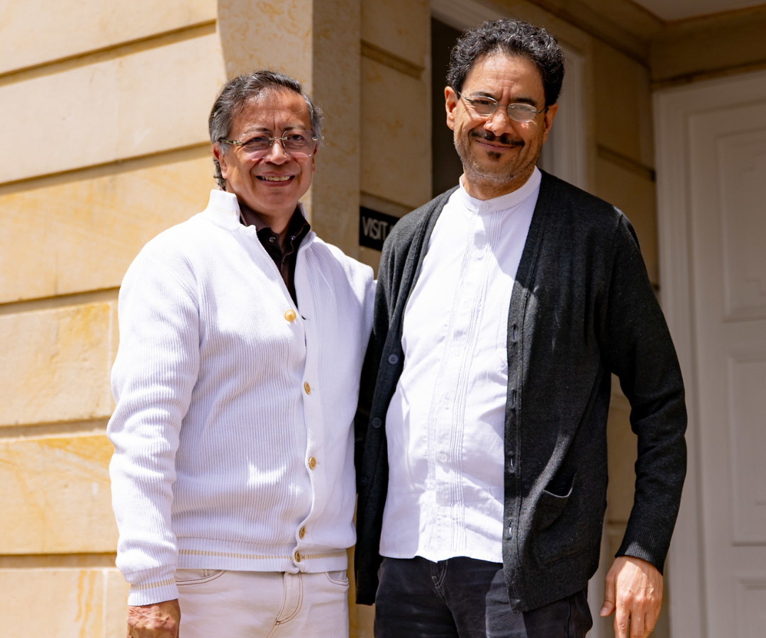 Gustavo Petro e Iván Cepeda