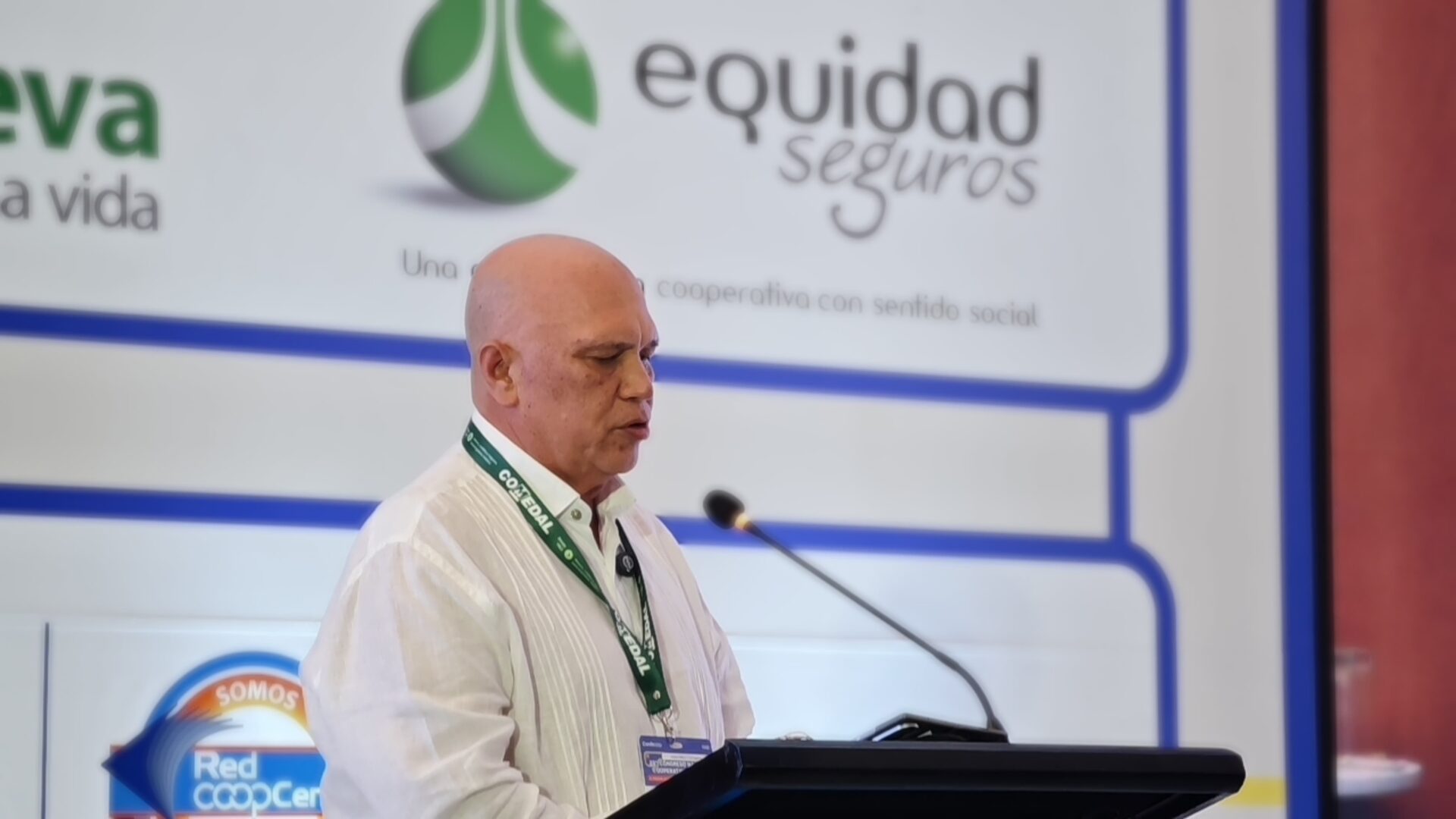 Ricardo Álvarez, presidente de la Junta Directiva, resaltó el papel de las cooperativas en la reconstrucción luego del terremoto