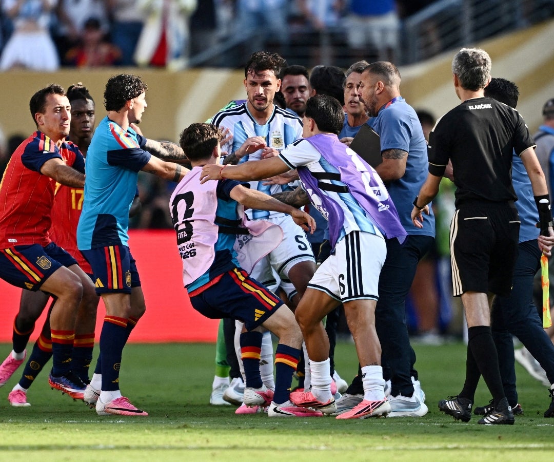 Incidentes tras la final del Mundial