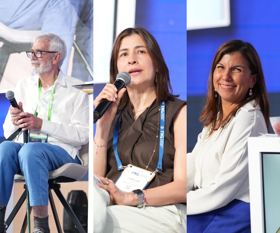 Salomón Kalmanovitz, Carolina Soto y Ana Fernanda Maiguashca