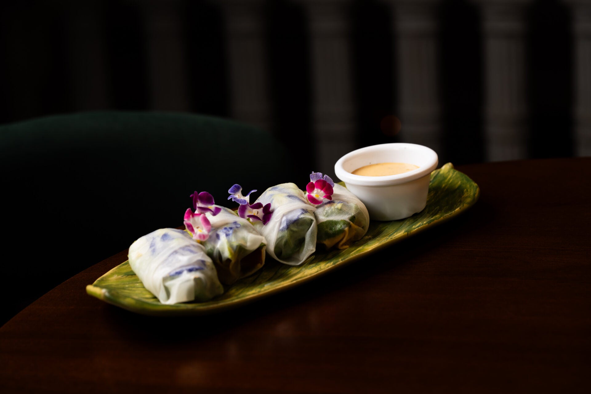 Rollos de ensalada César vietnamita