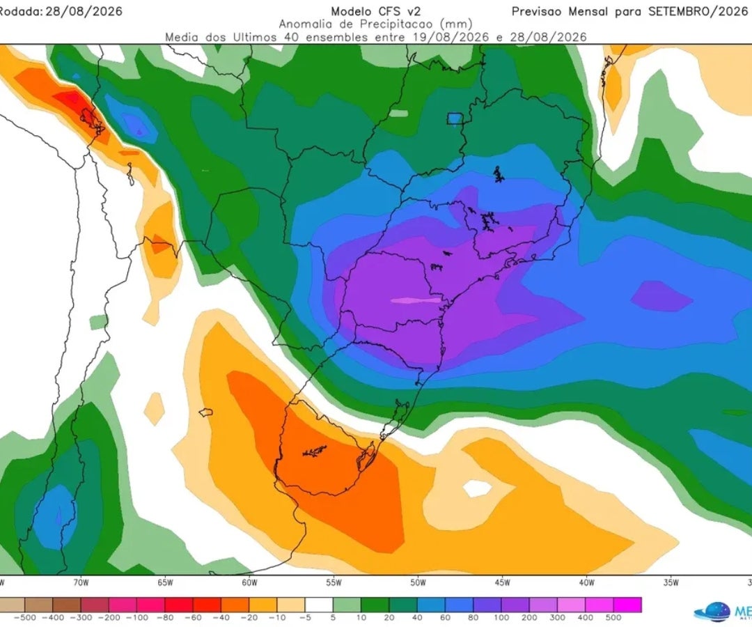 Metsul advirtió por un septiembre con mayor riesgo de tormentas y ciclones en Uruguay