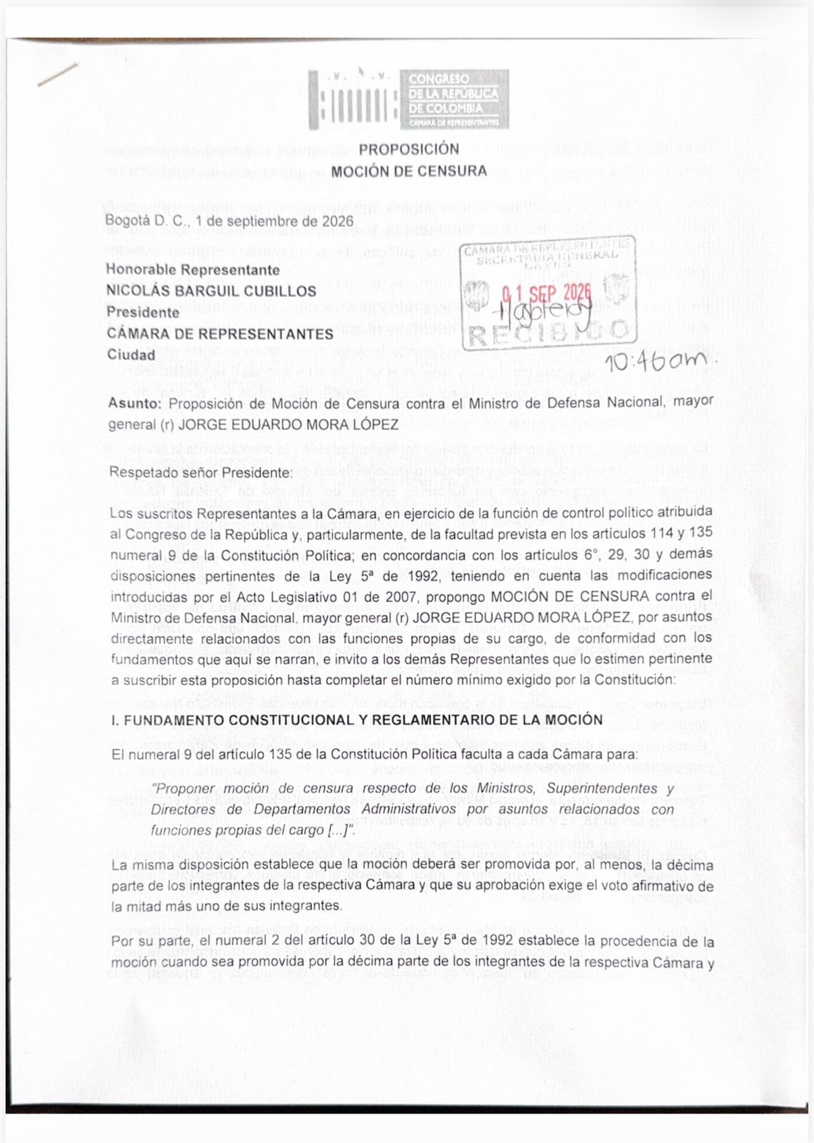 Moción de censura 