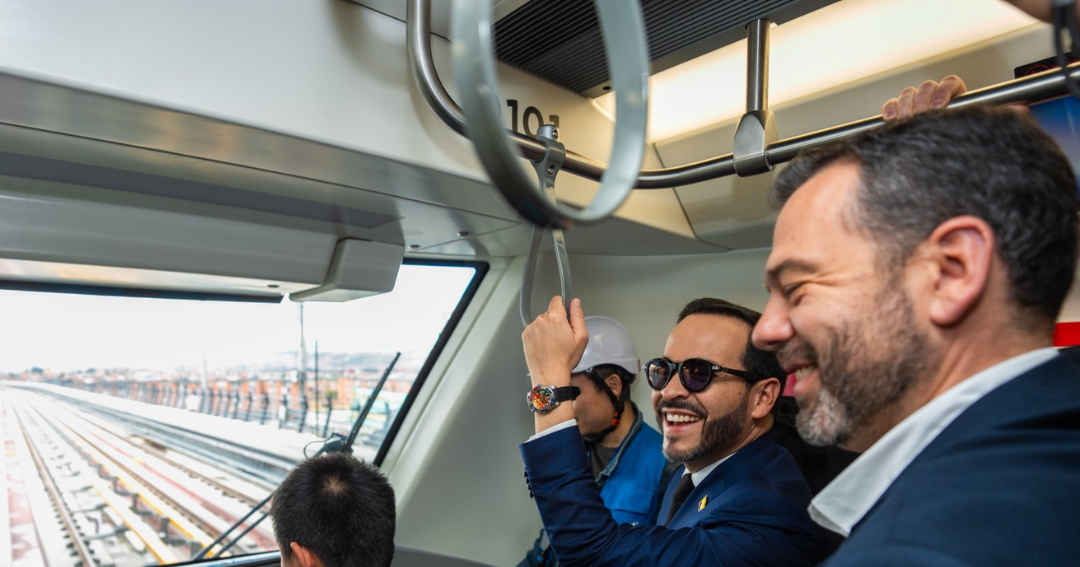 Presidente de la Espriella ratifica compromiso con el Metro de Bogotá y destaca avance del 81% en la primera línea