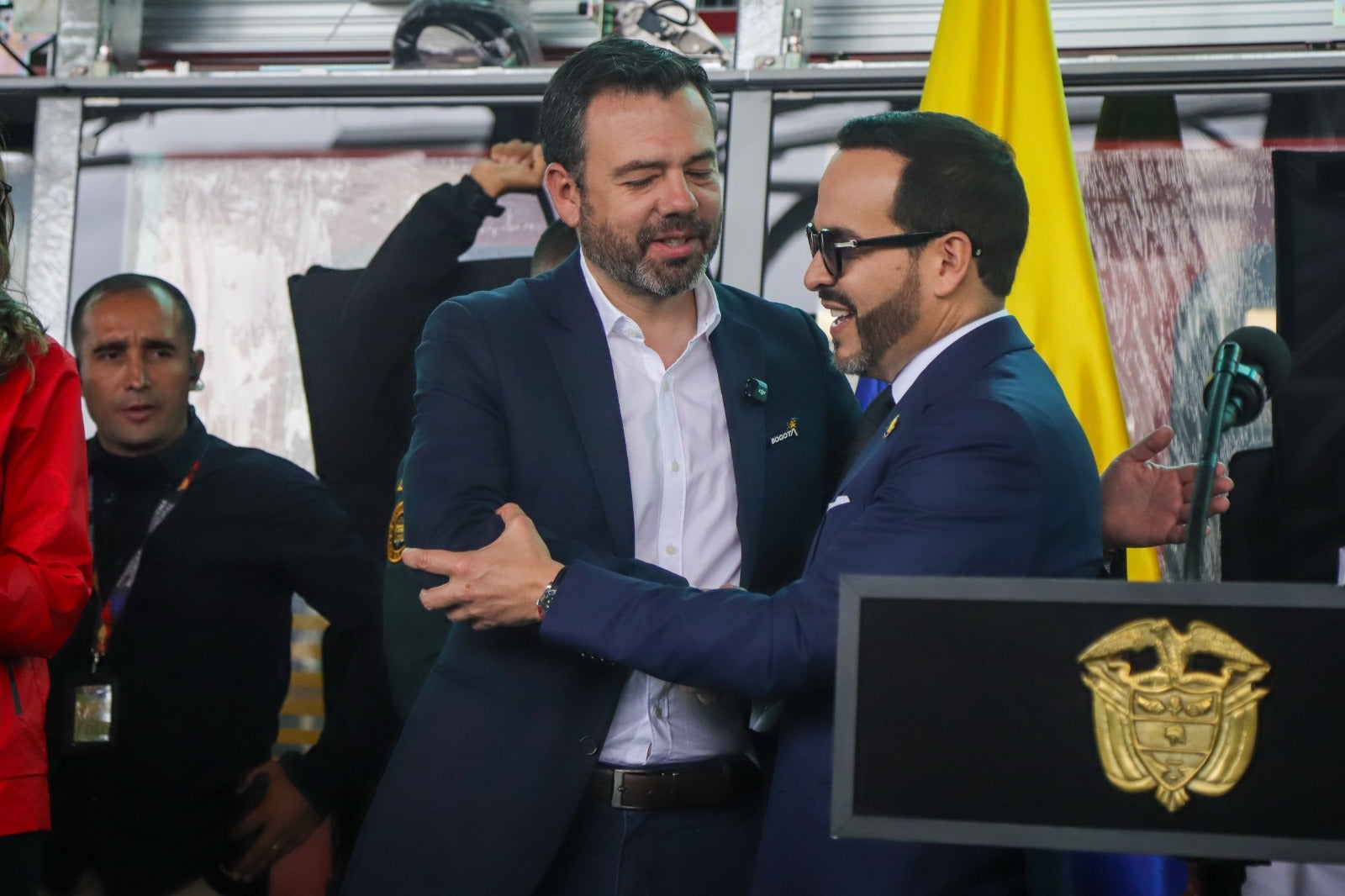 El presidente Abelardo de la Espriella hizo un recorrido por el Metro de Bogotá, acompañado por el alcalde Carlos Fernando Galán, y resaltó su compromiso con la terminación de las obras