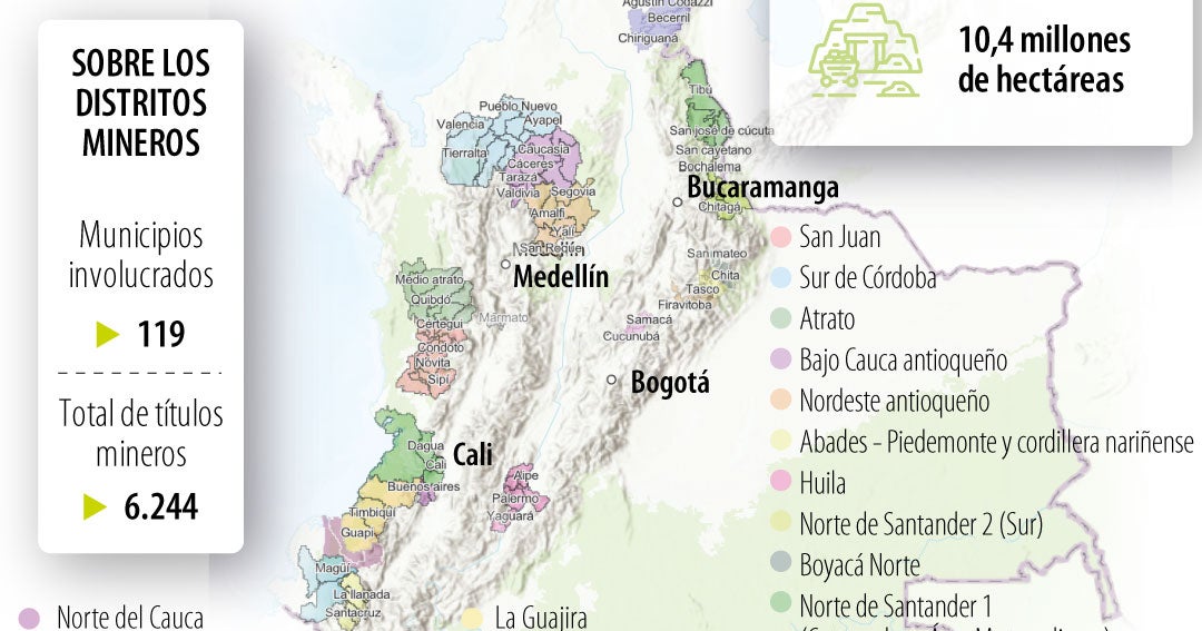 Gobierno deroga diez resoluciones que limitaban la actividad minera en Colombia
