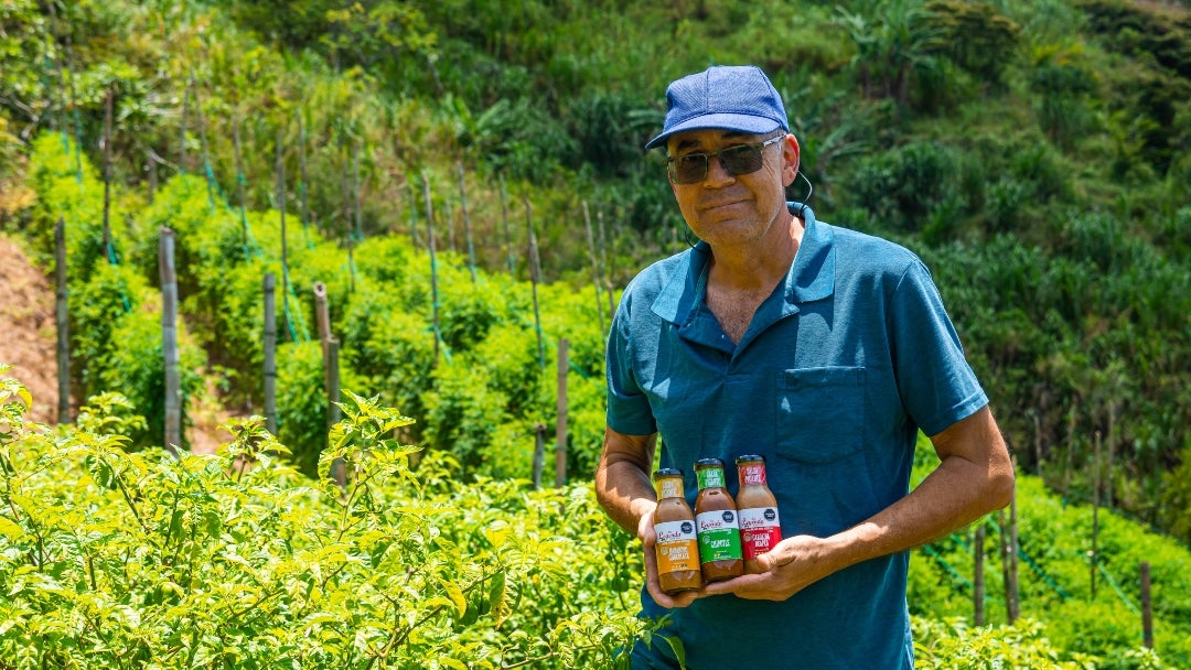 Pablo Betancourt, propietario de la empresa La Leyenda Agrícola