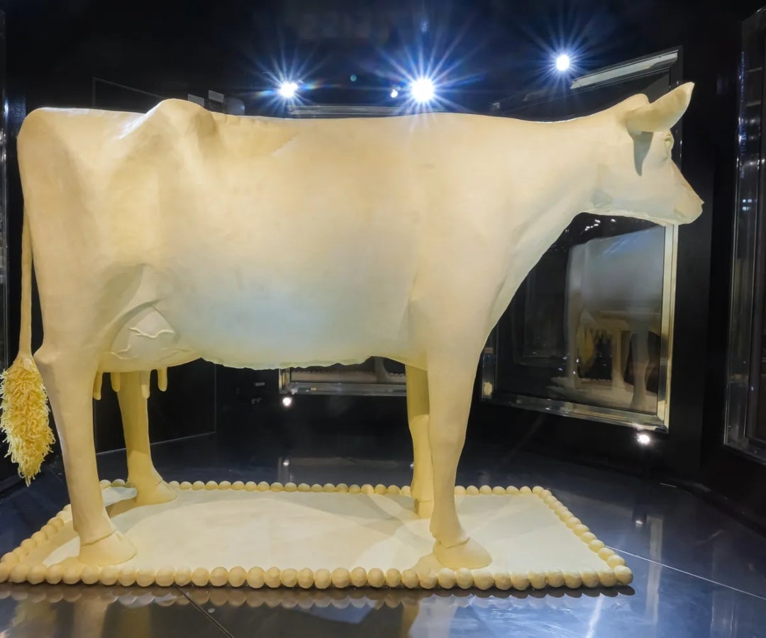 Vaca de mantequilla