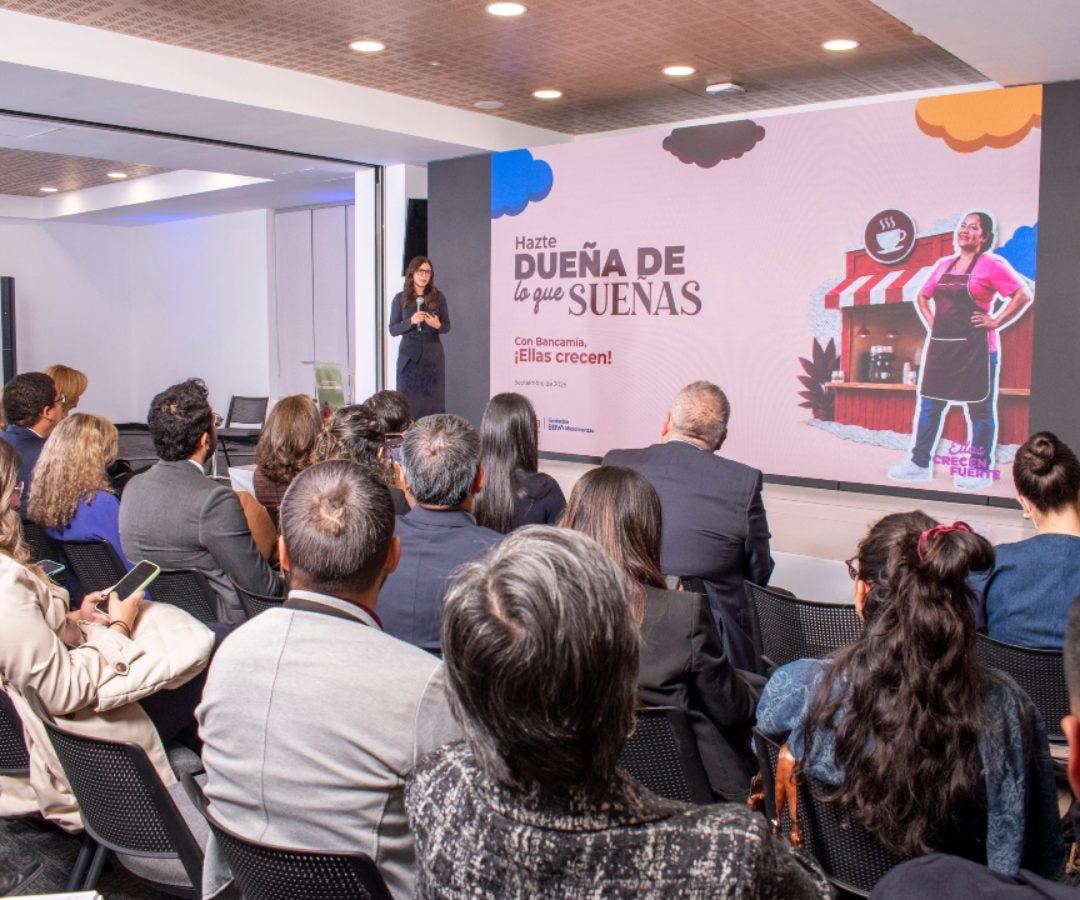 Viviana Araque Mendoza, presidenta ejecutiva de Bancamía