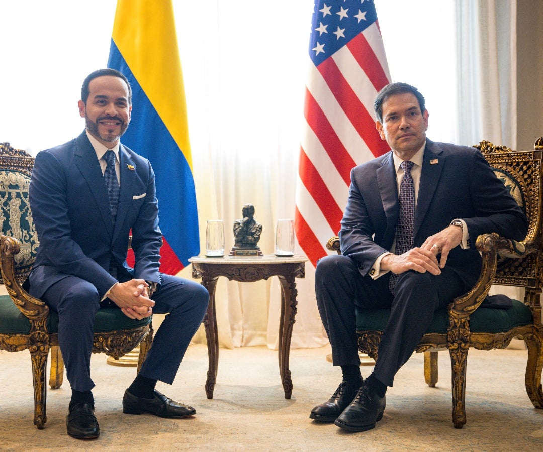 Abelardo de la Espriella y Marco Rubio