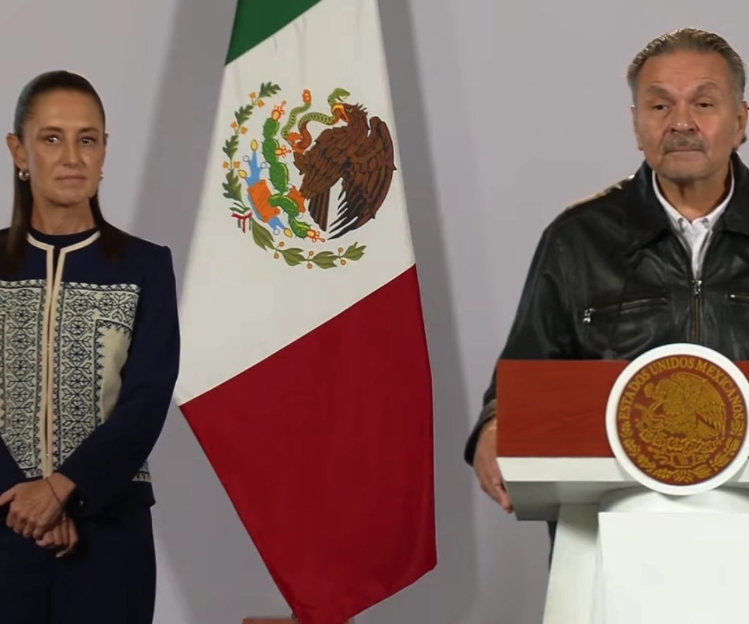 Octavio Romero y Claudia Sheinbaum