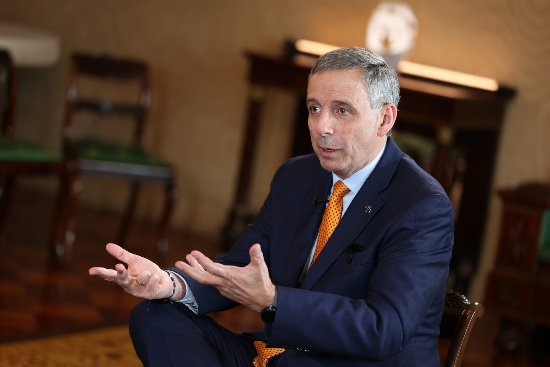 Miguel Gómez, ministro de Hacienda