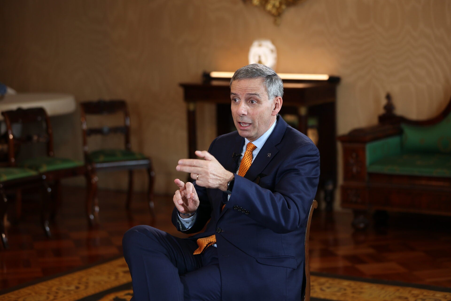 Miguel Gómez, ministro de Hacienda