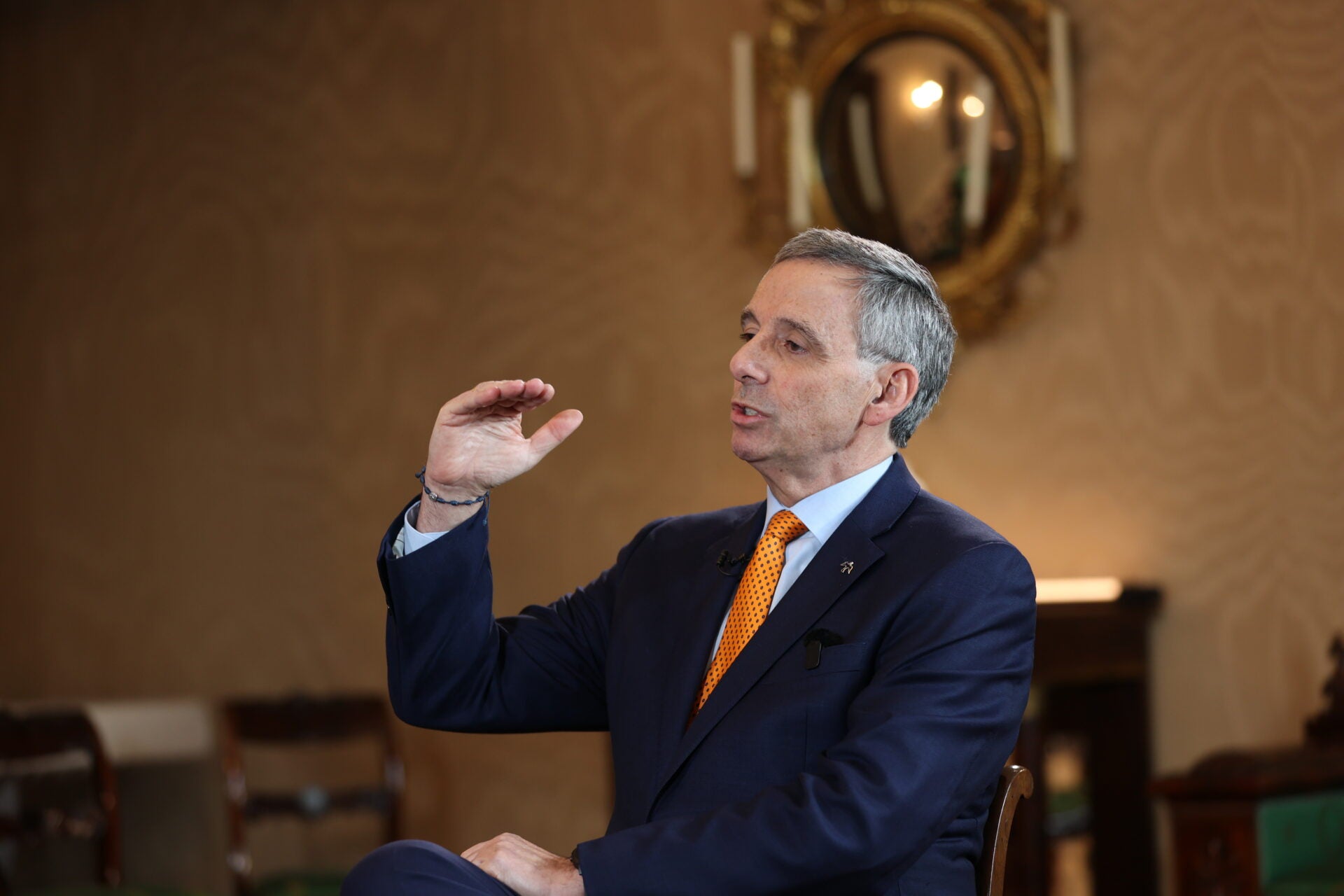 Miguel Gómez, ministro de Hacienda