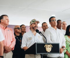 Abelardo de la Espriella e Indalecio Dangond