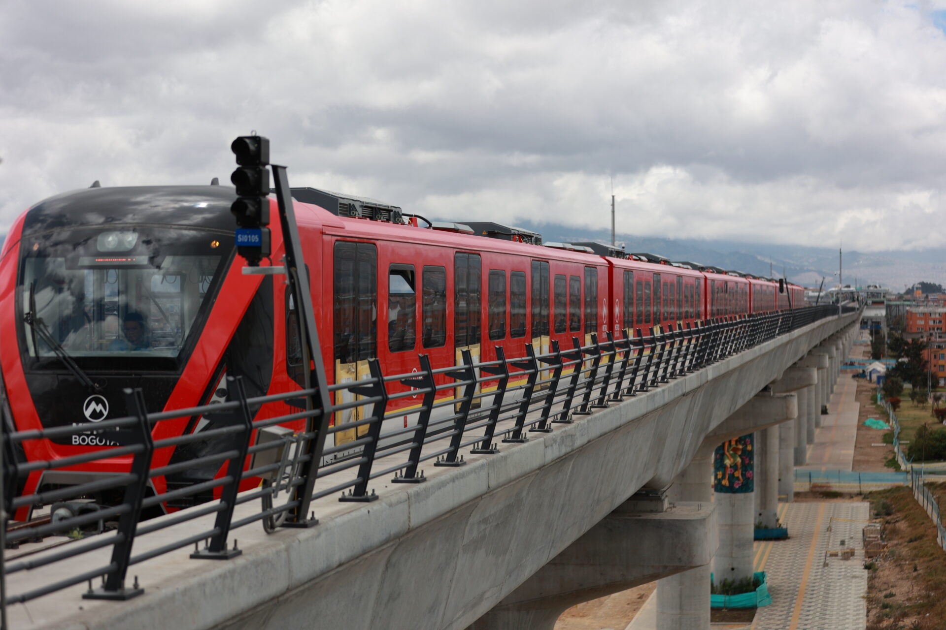 Tren del Metro de Bogotá