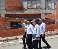 El presidente de la Andi, Bruce Mac Master, en su visita en Risaralda El presidente de la Andi, Bruce Mac Master, en su visita en Risaralda