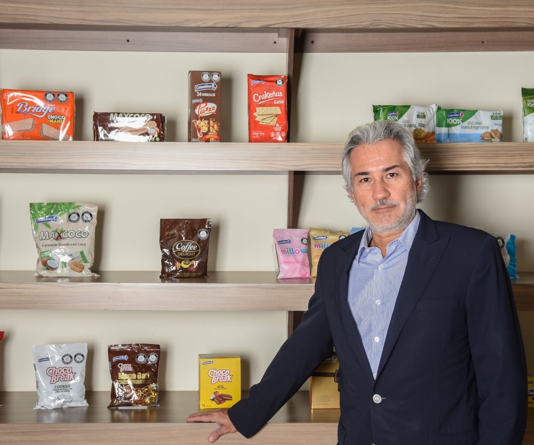 César Caicedo, presidente ejecutivo de Colombina, señaló que tienen presencia en mercados como EE.UU., Centroamérica y la región Andina.