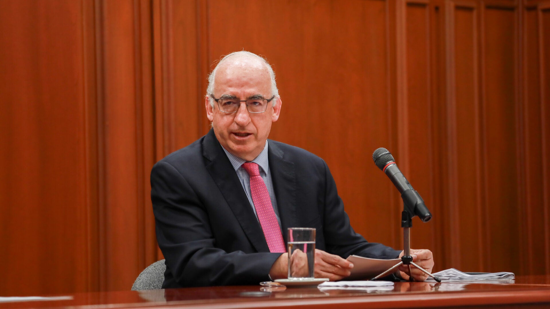 Leonardo Villar, gerente general del Banco de la República