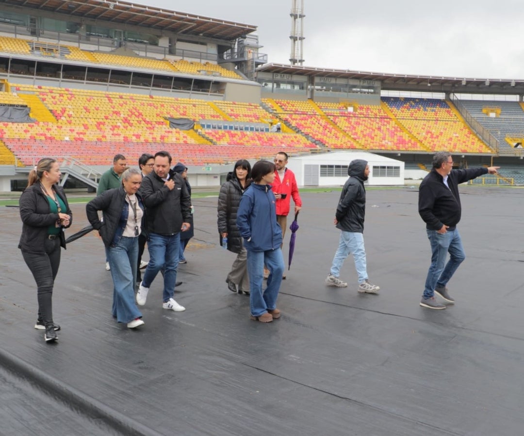 Contraloría de Bogotá realizó inspección para verificar condiciones del campo de juego del Estadio El Campín