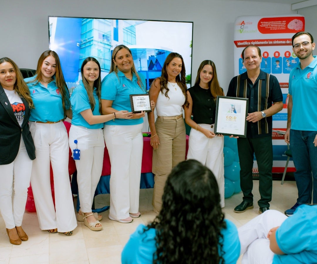Clínica Misericordia Internacional recibió el reconocimiento de la World Stroke Organization, WSO, como Advanced Stroke Center