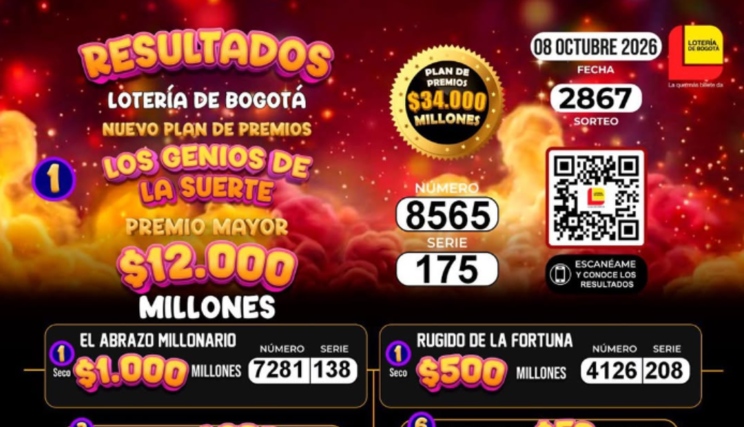 Lotería de Bogotá 0910