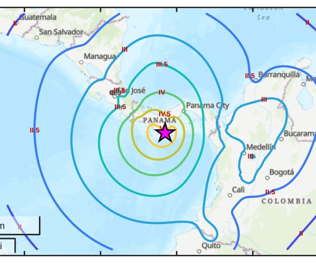 Sismo Panamá
