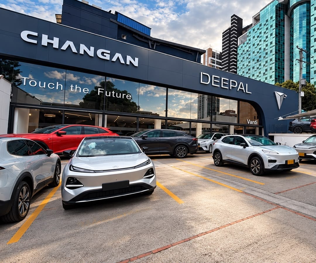 Nueva vitrina de Deepal y Changan