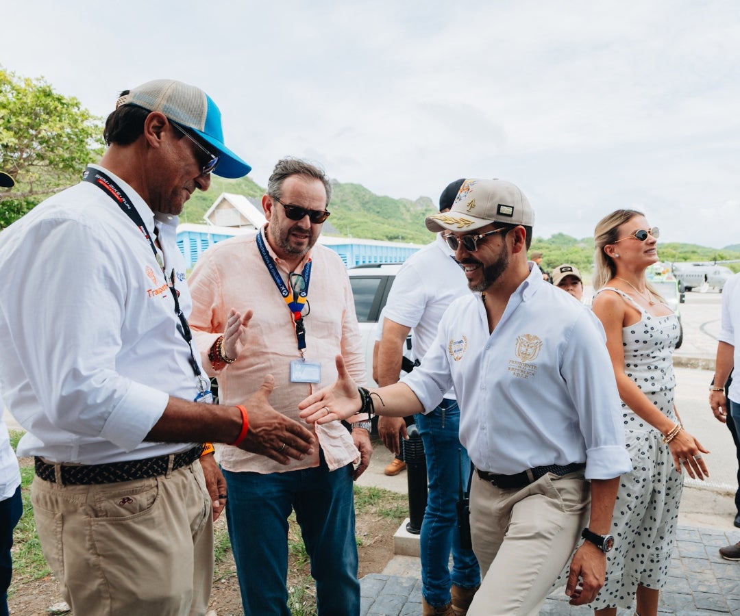Presidente Abelardo de la Espriella en San Andrés