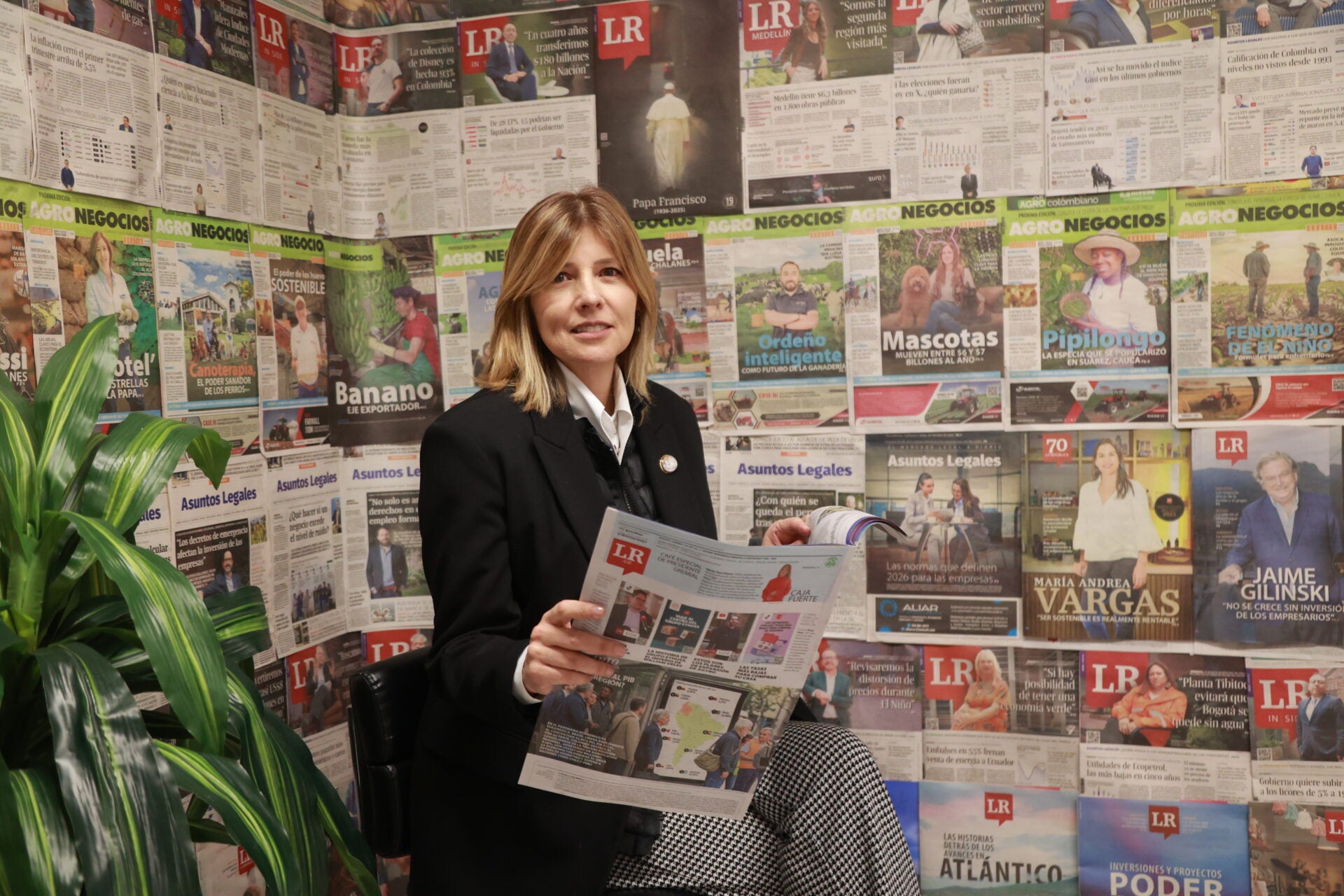 Adriana Guillén, presidente de Asocajas