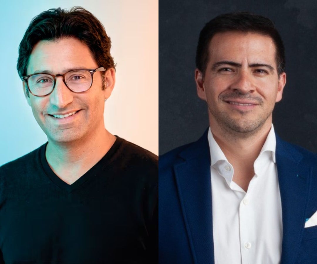 José Vélez, CEO y fundador de Bold, y Eduardo González, country manager de Bbva Spark para Colombia y Argentina