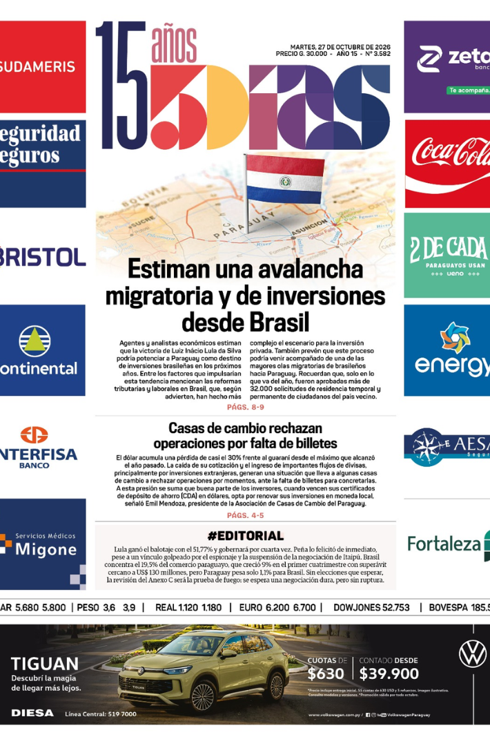 Portada 5 Días 27 de octubre