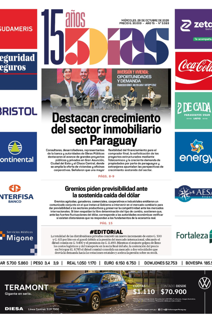 Portada 5 Días 28 de octubre