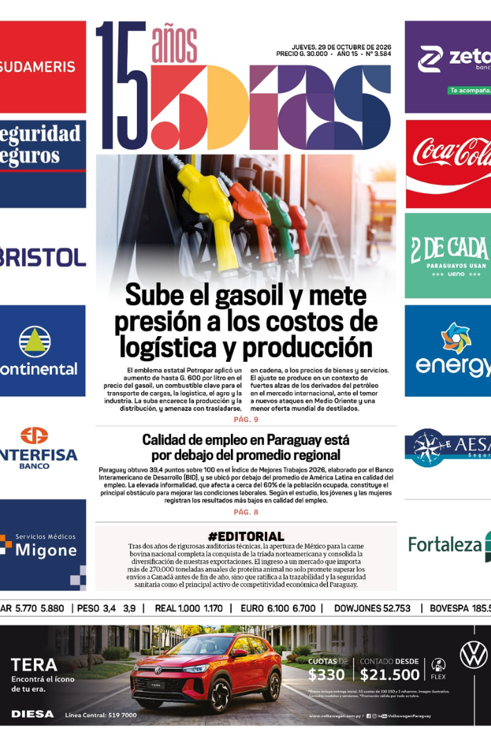 Portada 5 Días 29 de octubre