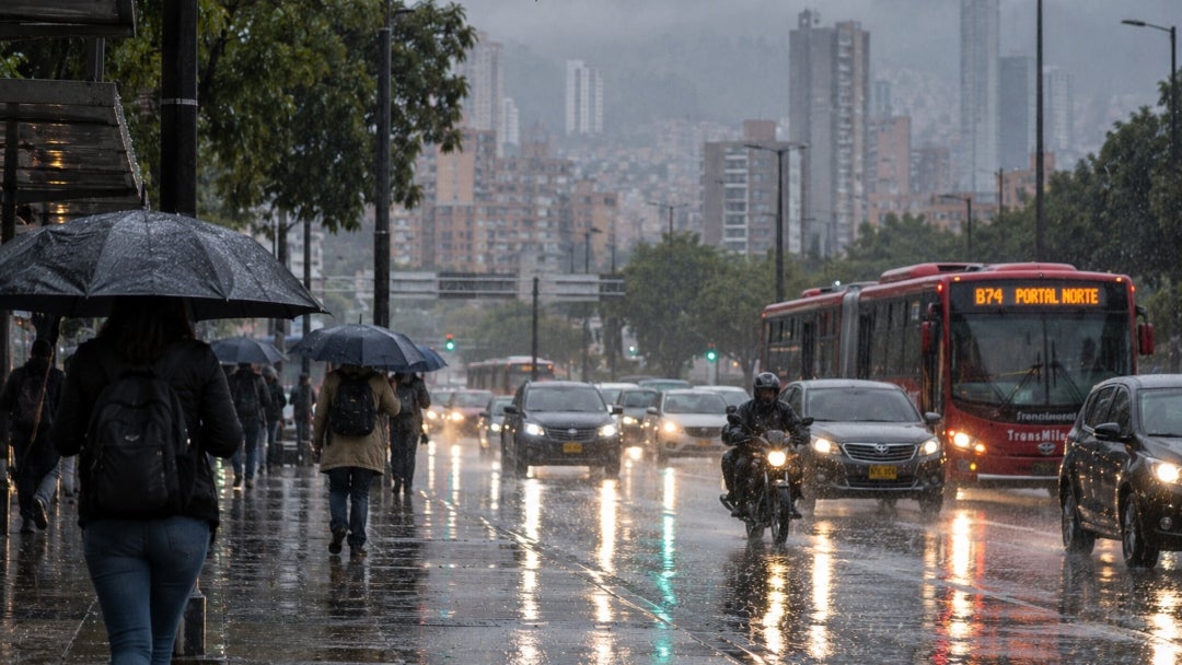 Lluvias en Bogotá
