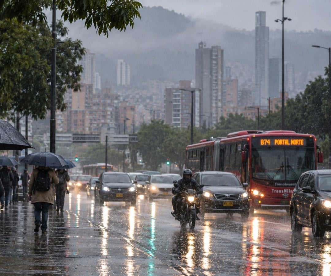 Lluvias en Bogotá